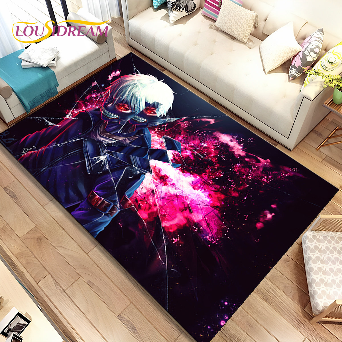 Kids Outdoor Area - Karpet Area Anime Jepang Tokyo Ghoul,