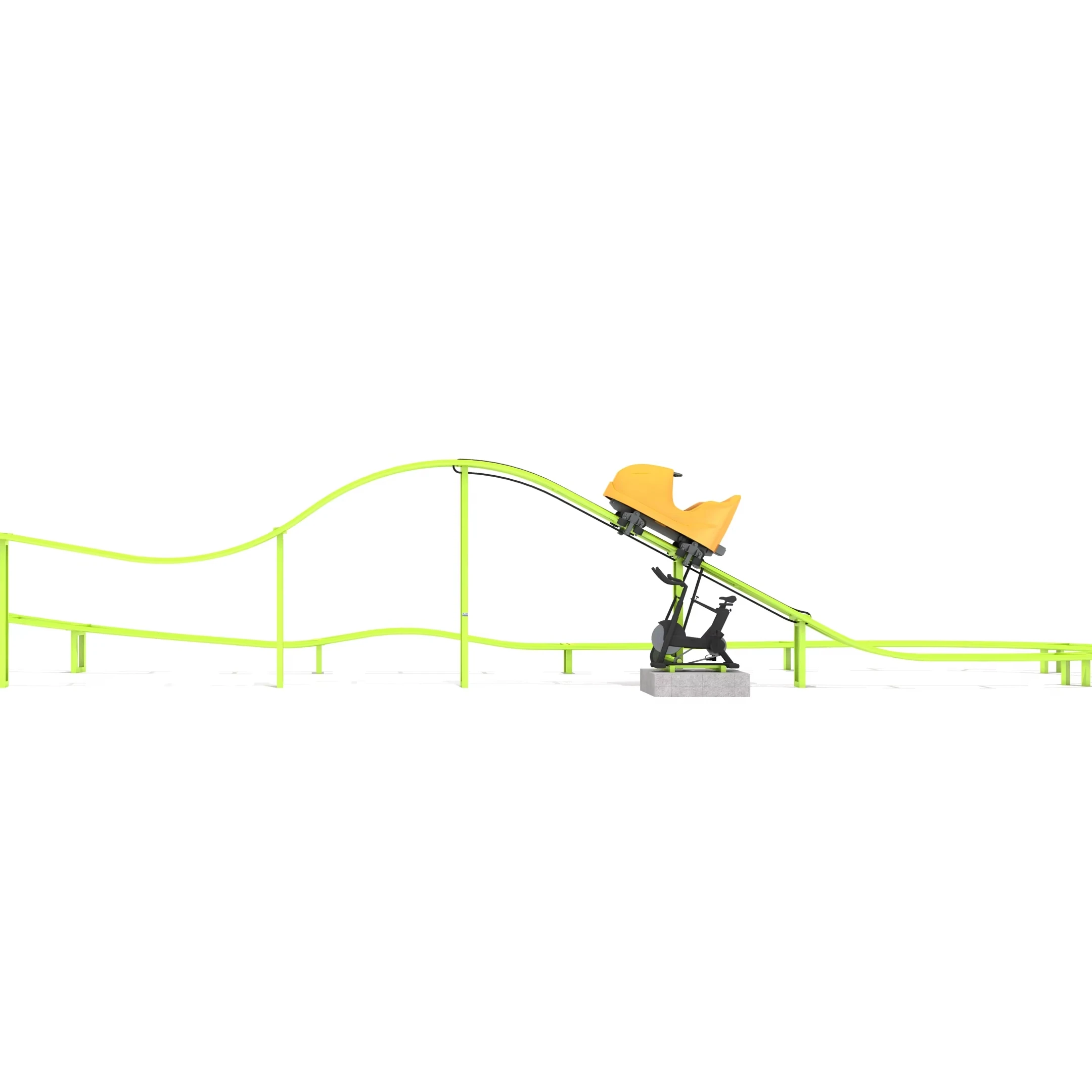 Kids Outdoor Climbing Frame - 2026 Penjualan Terlaris Kereta Rel Baja