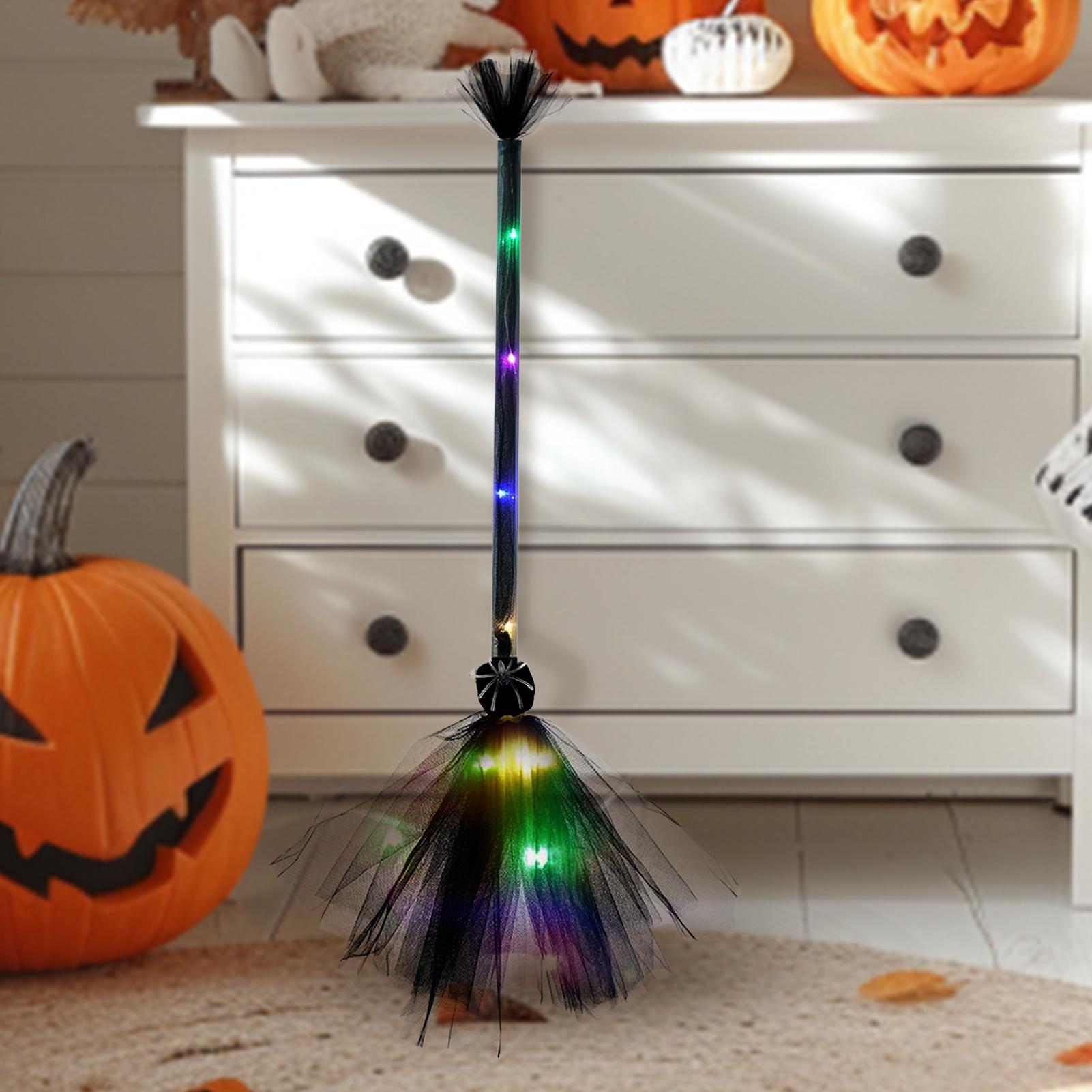 Kids Outdoor Broom - Sapu Penyihir Berjaring Bertenaga Baterai, Ringan,