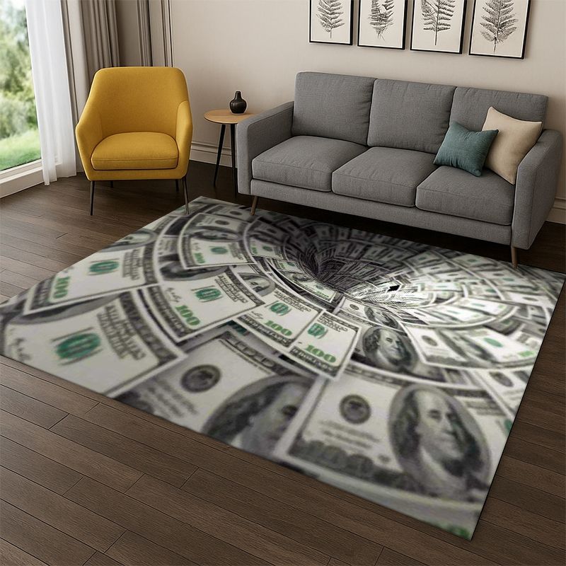 Karpet Uang Dolar Euro Kartun  - Kids Outdoor Area ulasan dan harga