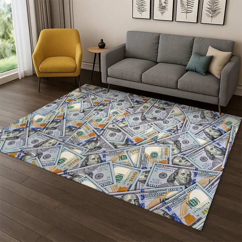 Karpet Uang Dolar Euro Kartun  - Kids Outdoor Area ulasan dan harga