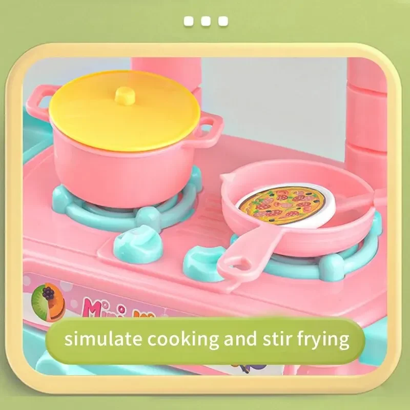 Set Mainan Meja Dapur Mini DIY - Kids Outdoor Kitchen Accessories ulasan dan harga